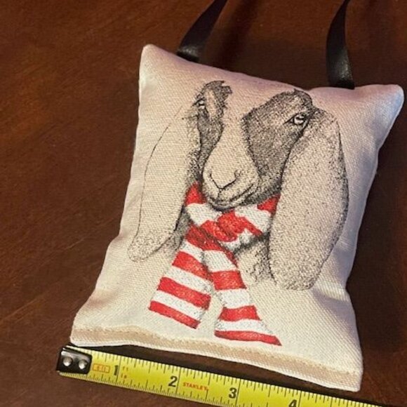Decoration Eric & Christopher Goat Print Hanging Mini‎ Pillow - Picture 3 of 8